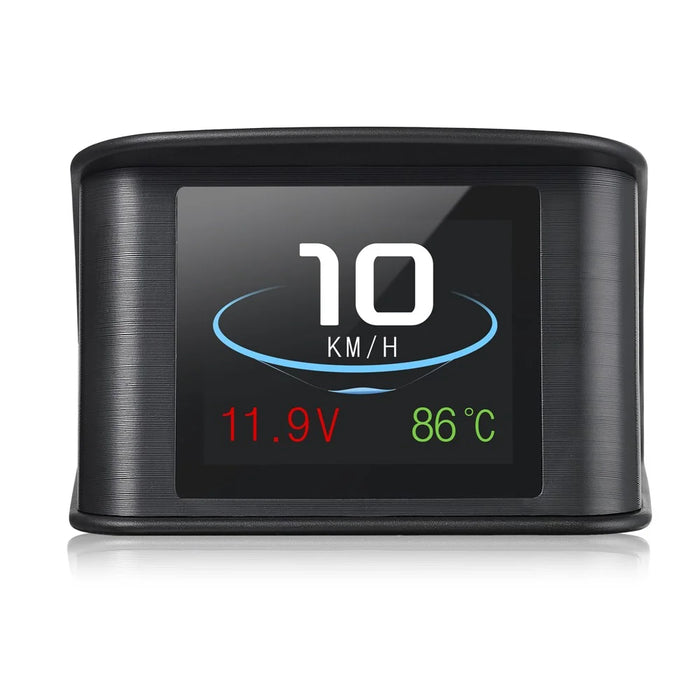 P10 OBD2 2.2 inch Car Head Up HUD Display Smart Digital Speedometer LCD Display OBD2 Scanner Diagnostic Tool Speed Alarm - 7