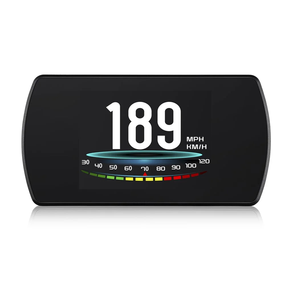 P12 Car HUD Head Up Display OBD2 On-board Diagnostic Digital Display - 1