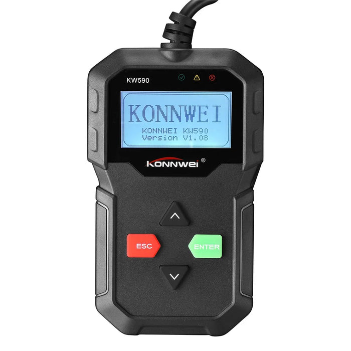 KONNWEI KW590 OBD2 Vehicle Code Reader CAN BUS Engine Code Reader - Black - 7