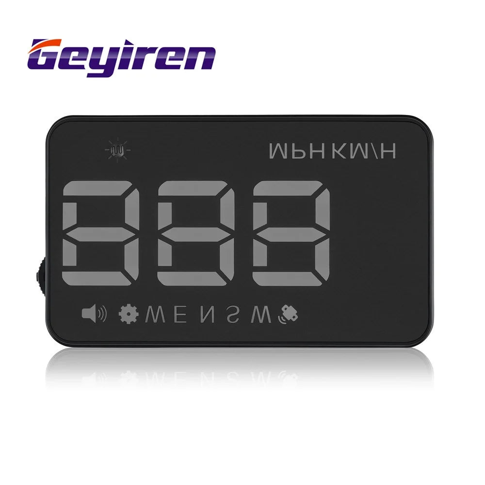GEYIREN A5 3.5-inch Universal Car GPS Head UP Display HUD (CE/RoHS/FCC) - 1