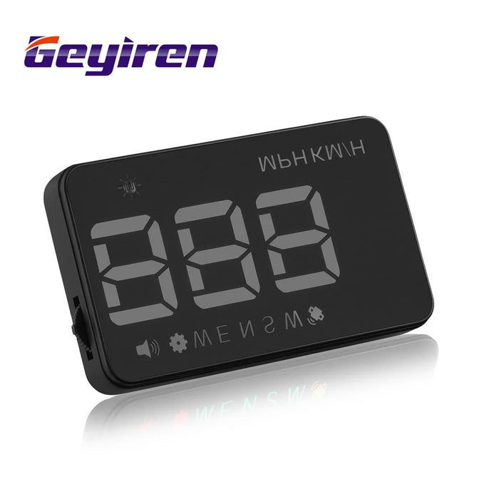 GEYIREN A5 3.5-inch Universal Car GPS Head UP Display HUD (CE/RoHS/FCC) - 4
