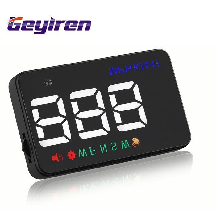 GEYIREN A5 3.5-inch Universal Car GPS Head UP Display HUD (CE/RoHS/FCC) - 5
