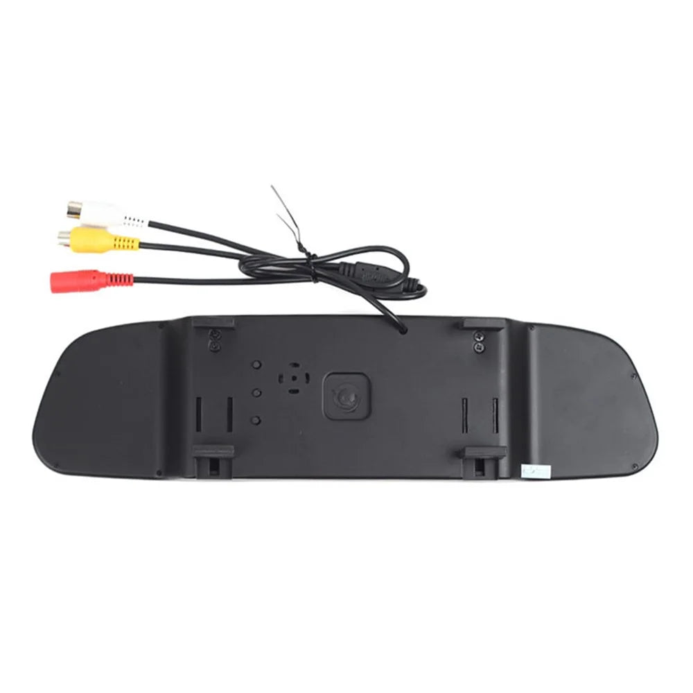 4.3 inch TFT LCD Screen Car Rearview Mirror Display with Back Camera PZ705+PZ402 - 3