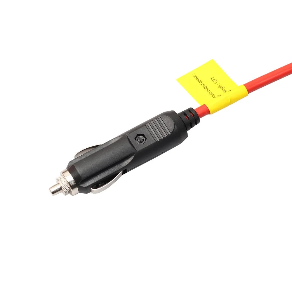 3.6M Heavy Duty Universal 12V/24V Cigarette Lighter Plug Male to Female Extension Cable with Socket 10A Fused - 2