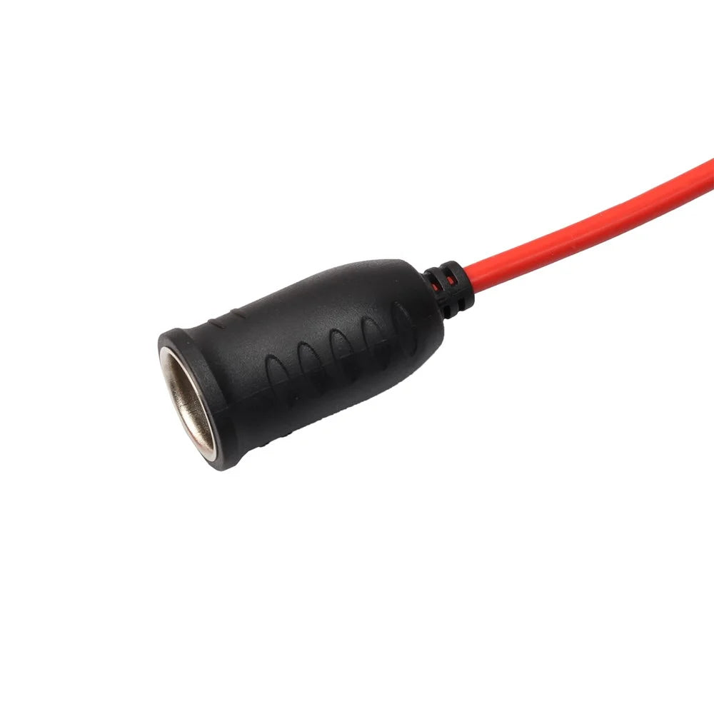 3.6M Heavy Duty Universal 12V/24V Cigarette Lighter Plug Male to Female Extension Cable with Socket 10A Fused - 3