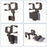 Universal Car Rearview Mirror Mount Phone Holder for iPhone Samsung Huawei GPS Smartphones - 6