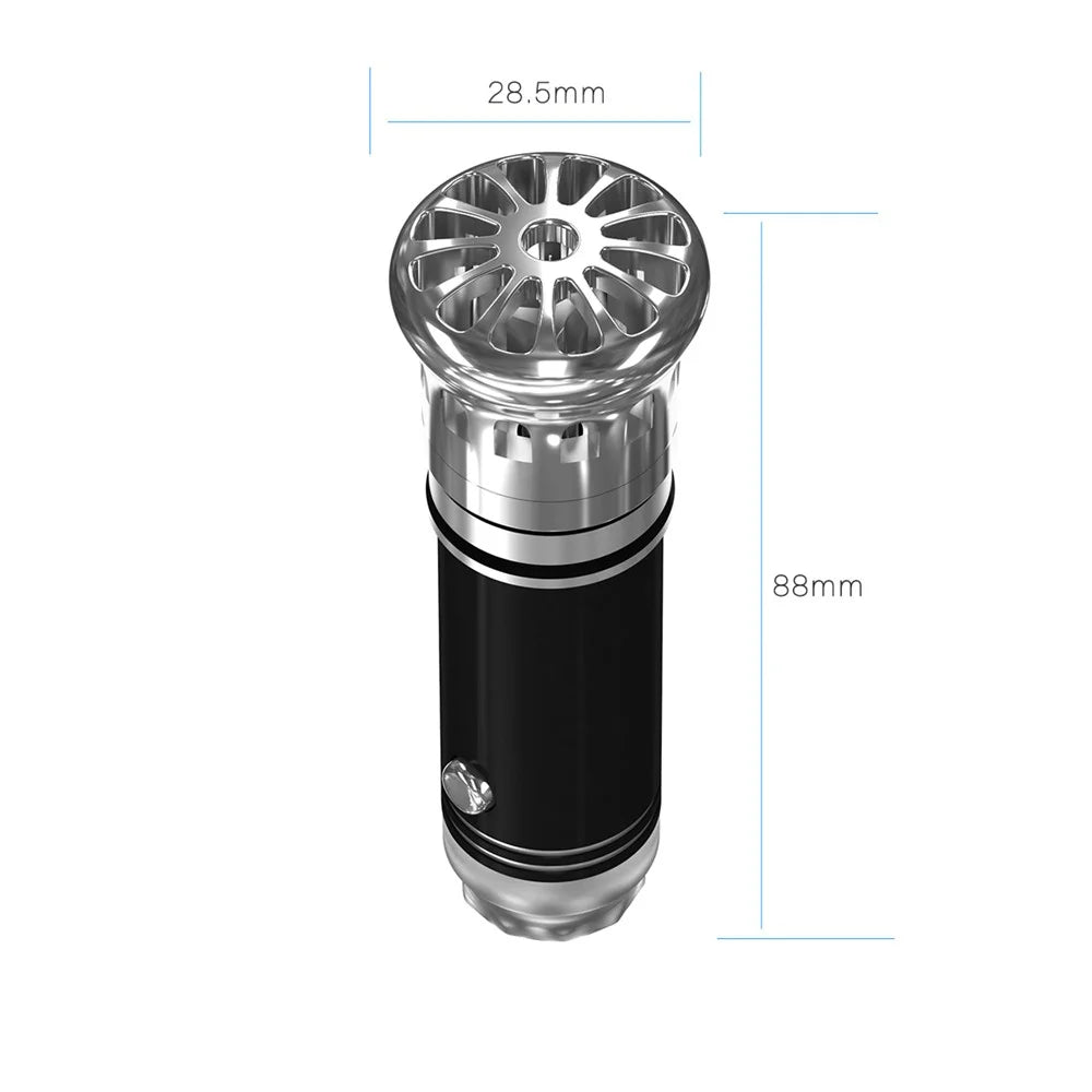 Mini Ionic Air Purifier Freshener Auto Car Fresh Air Anion Ionic Purifier - Black - 5