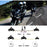 BT-S3 Waterproof IPX6 Motorcycle Helmet Bluetooth-compatible Headphone 1000m Interphone Hands-free Call Headset with FM Function - 6