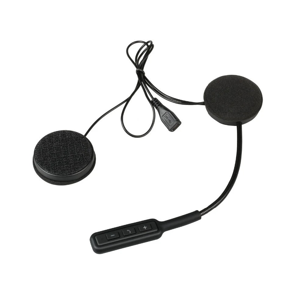 BT8 Motorcycle Helmet Bluetooth-compatible Headset Wireless Earphone Hands-free Speakers Music Headphone - 3