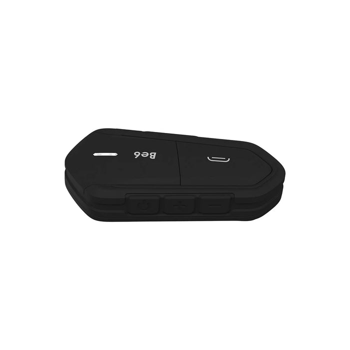 Motorcycle Helmet Bluetooth-compatible Headset Intercom with FM Radio Motorbike Walkie Talkie - All Black - 6