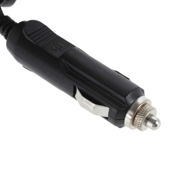 OLESSON No.1505 1 to 3 Car Cigarette Lighter Socket & Dual USB Car Charger - Black - 4