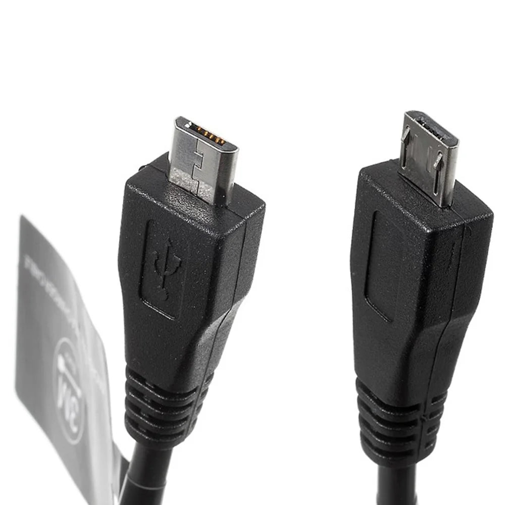 3M Micro USB 2.0 Data Sync Charger Cable Cord for Samsung HTC LG Sony Huawei - Black (In Stock) - 5