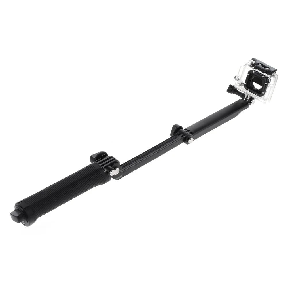 Folding Self-portrait Monopod with Tripod Stand for GoPro Hero 4 3+ 3 2 1 - 1