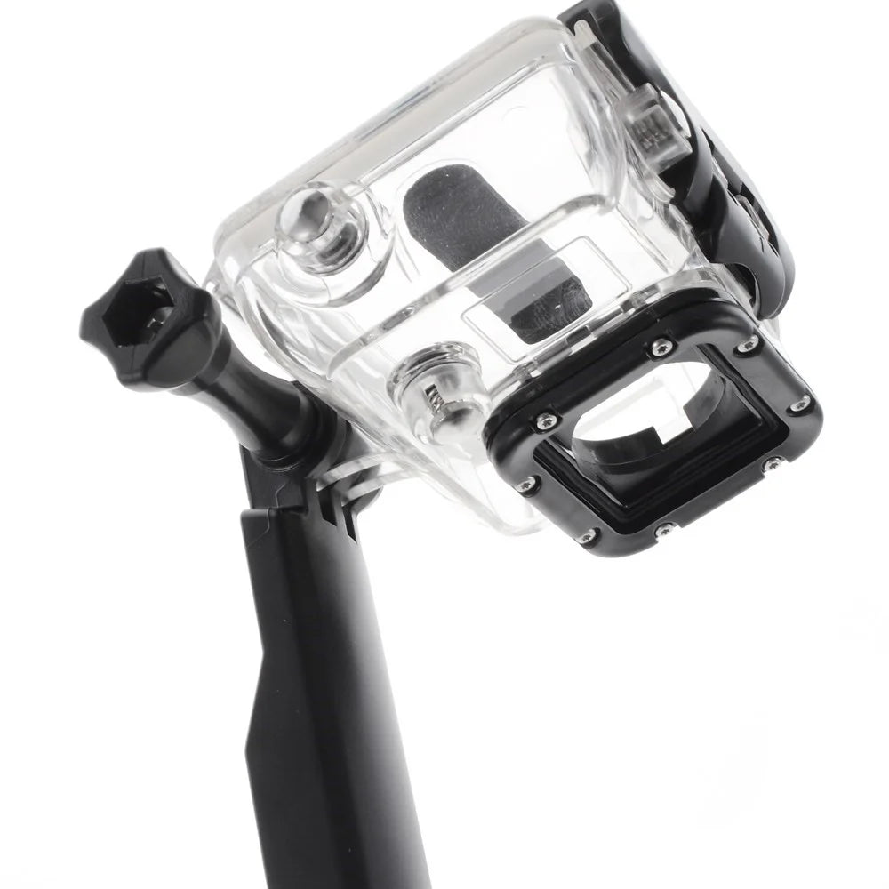 Folding Self-portrait Monopod with Tripod Stand for GoPro Hero 4 3+ 3 2 1 - 5