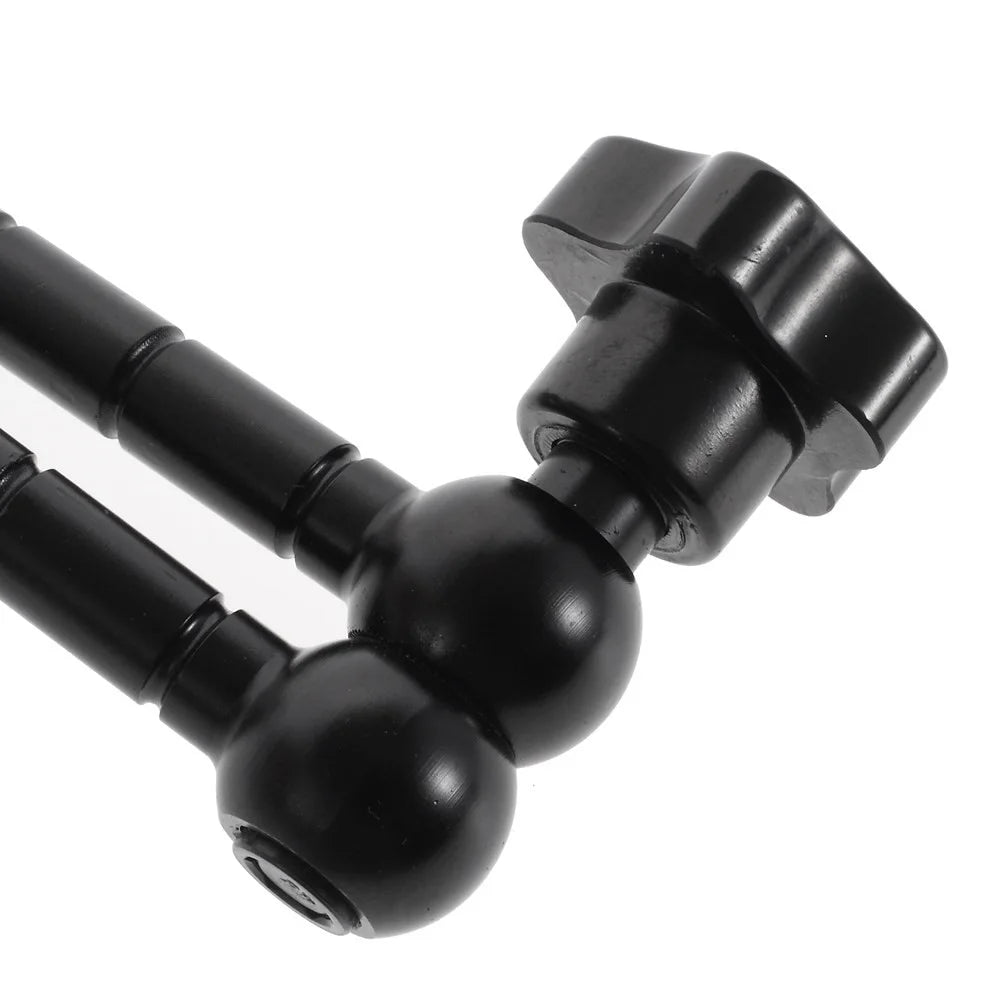 11 inches Magic Friction Arm + Super Clamp Claws Clip + Adapter for Camera Camcorder / LCD / LED light / DSLR Rig - 6