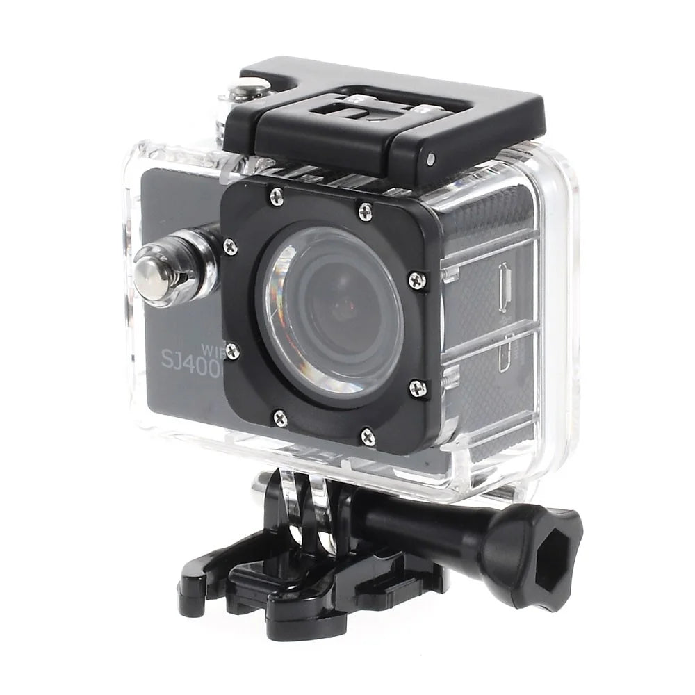 SJCAM SJ4000 12MP 1080P Full HD 2-inch Waterproof Sports DV Camera WiFi - Black - 3