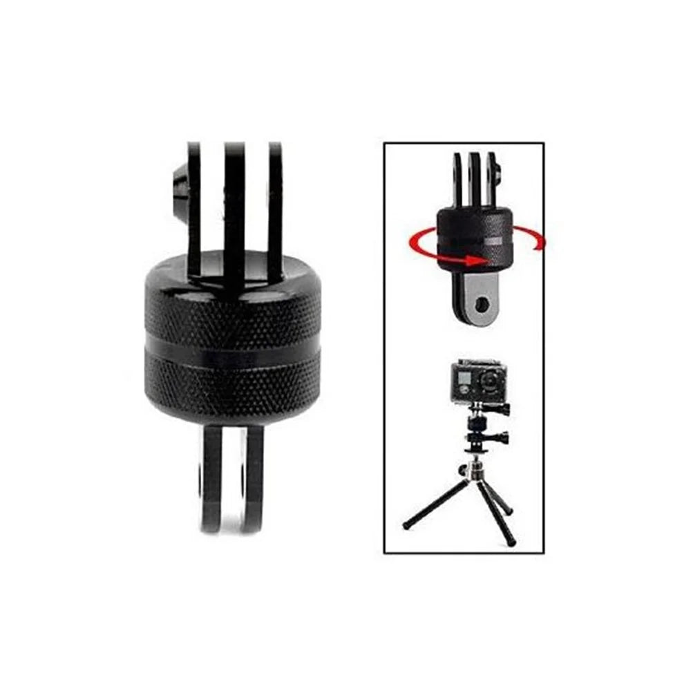 360-degree Rotation Straight Joint Mount for GoPro Hero 4/3+/3/2/1 - 5