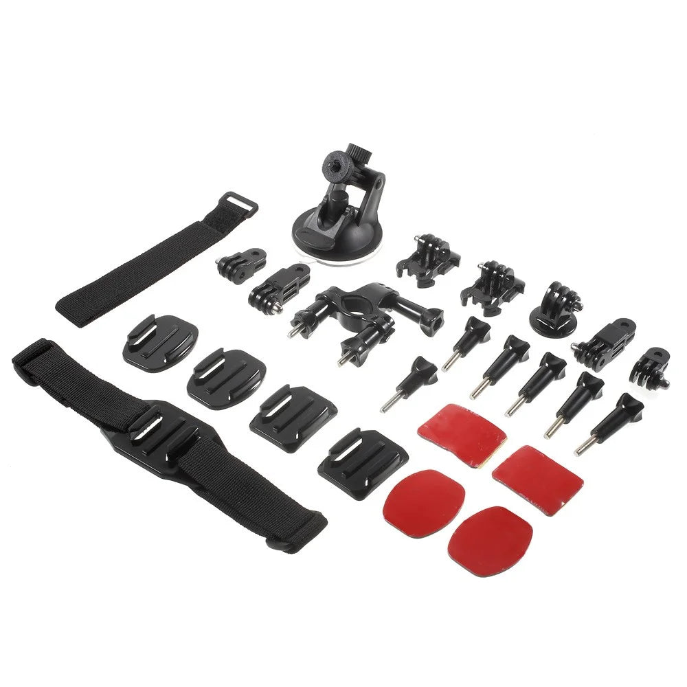 25 in 1 Outdoor GoPro Accessories Kit for GoPro Hero 4/3+/3/2/1 SJ4000/SJ5000/SJ6000 Xiaomi Yi - 1