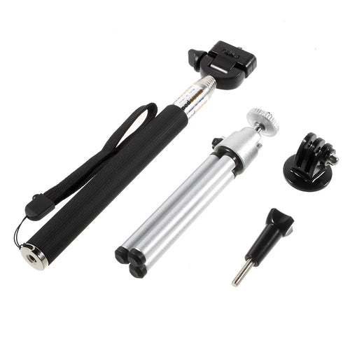 4 in 1 Accessories Kit with Tripod Stand, Extendable Monopod for GoPro Hero 4/3+/3/2/1 SJ4000/5000/6000/Xiaomi Yi - 1
