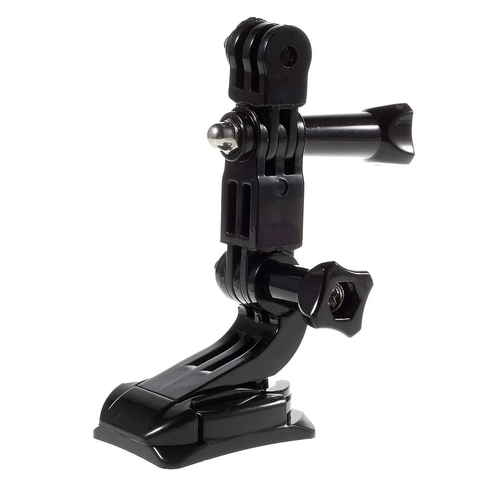 6 in 1 Mount Accessories Kit with J-Hook, Curved Surface Mount, 3-Way Adjustable Pivot Arm for GoPro Hero 4/3+/3/2/1 - 2