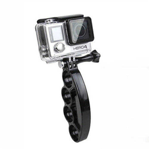Knuckles Handheld Selfie Holder Mount + Screw for GoPro HERO 4/3+/3/2/1/SJ4000/SJ5000/SJ6000/Xiaomi Yi - 1