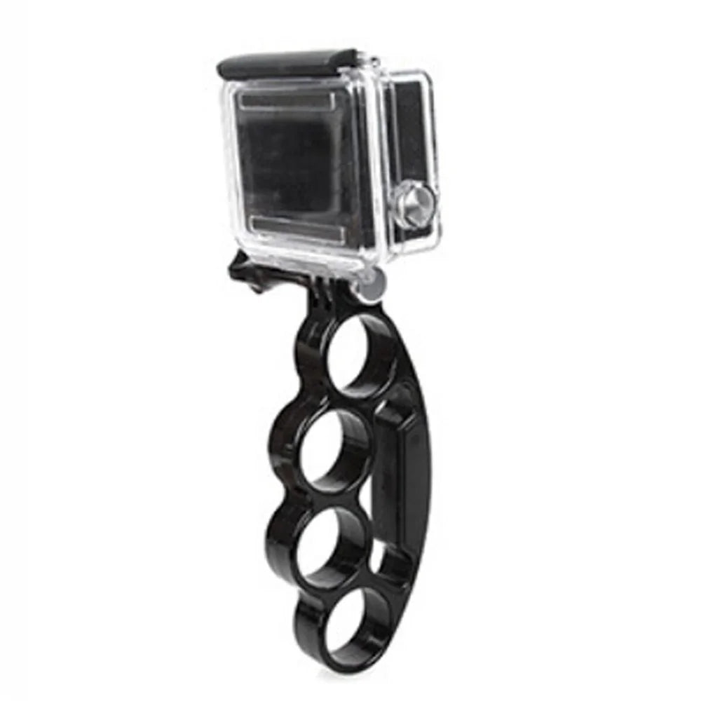 Knuckles Handheld Selfie Holder Mount + Screw for GoPro HERO 4/3+/3/2/1/SJ4000/SJ5000/SJ6000/Xiaomi Yi - 3