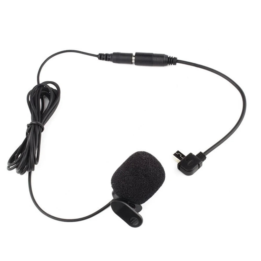 Mini USB Microphone with Clip + Mic Adapter for GoPro Hero 4/3+/3 - 1