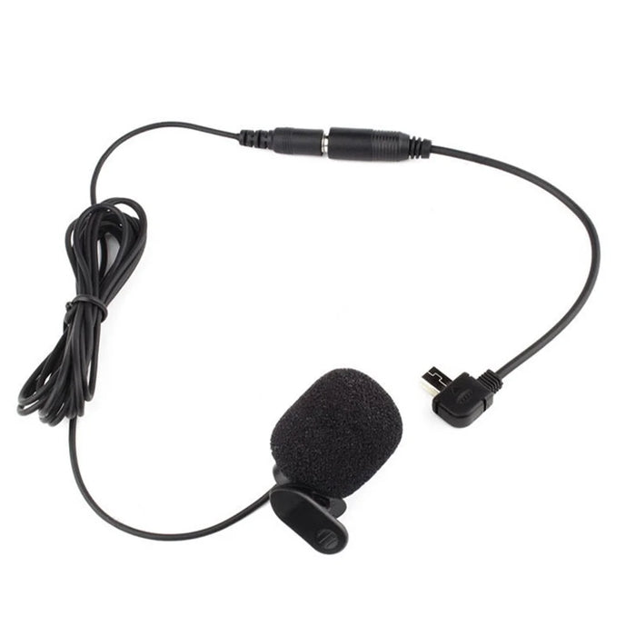Mini USB Microphone with Clip + Mic Adapter for GoPro Hero 4/3+/3 - 1