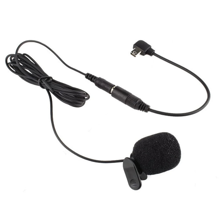 Mini USB Microphone with Clip + Mic Adapter for GoPro Hero 4/3+/3 - 2