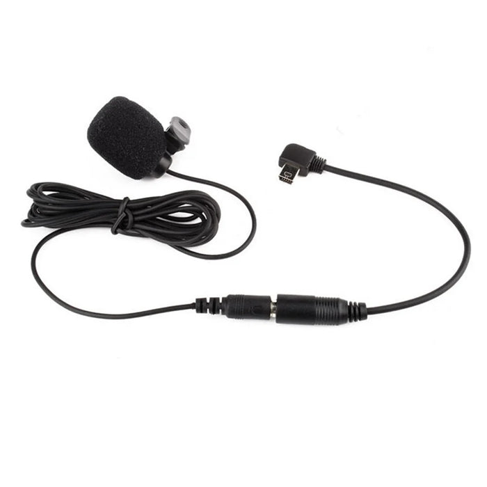 Mini USB Microphone with Clip + Mic Adapter for GoPro Hero 4/3+/3 - 3