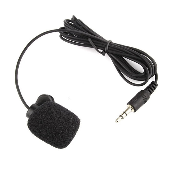 Mini USB Microphone with Clip + Mic Adapter for GoPro Hero 4/3+/3 - 6