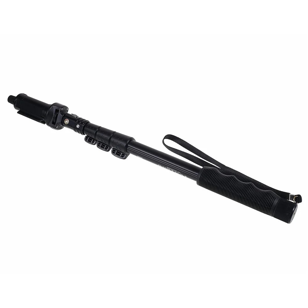 Selfie Stick Monopod with Phone Clamp + Tripod Adapter for Mobile Phones and GoPro Hero Cameras - 2
