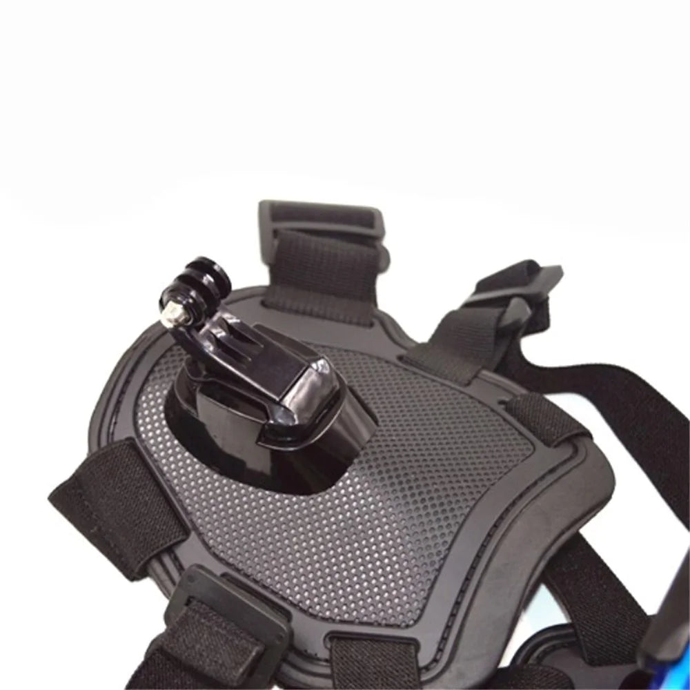 Fetch Dog Harness Chest Strap Belt Mount for GoPro Hero 4/3+/3/2/1 SJ4000 SJ5000 SJ6000 Xiaomi Yi (GP300) - Black - 3