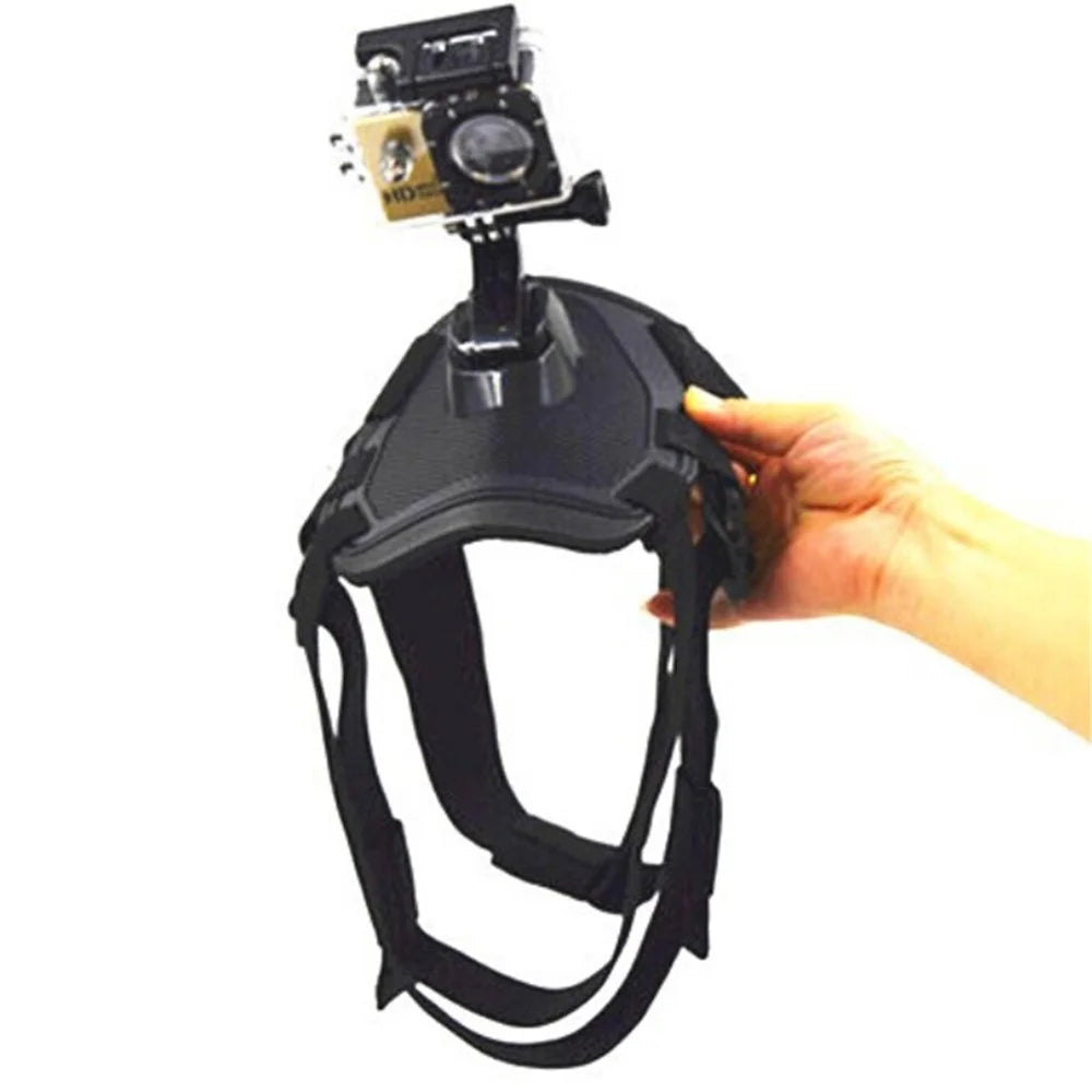 Fetch Dog Harness Chest Strap Belt Mount for GoPro Hero 4/3+/3/2/1 SJ4000 SJ5000 SJ6000 Xiaomi Yi (GP300) - Black - 4