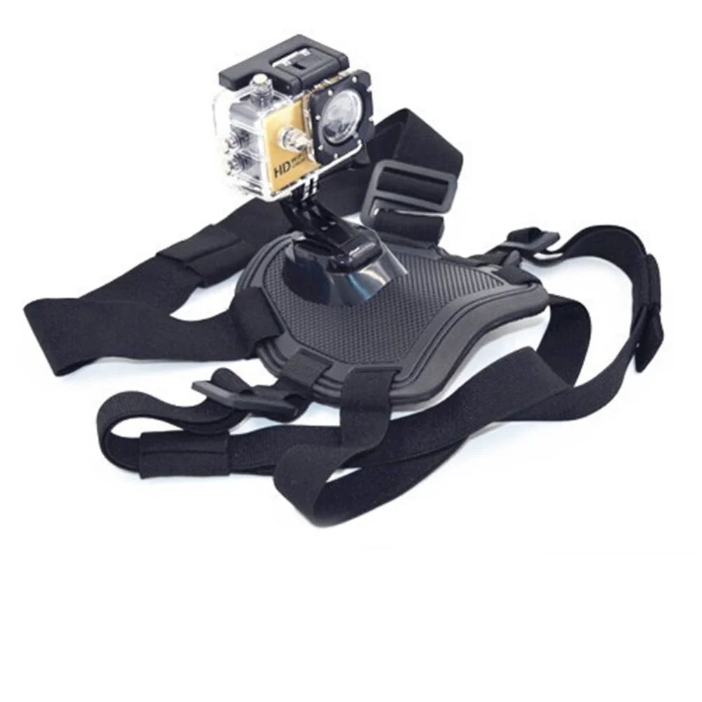 Fetch Dog Harness Chest Strap Belt Mount for GoPro Hero 4/3+/3/2/1 SJ4000 SJ5000 SJ6000 Xiaomi Yi (GP300) - Black - 6