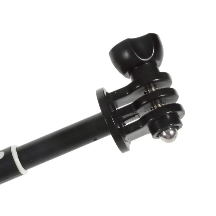 80cm Extended Handheld Selfie Monopod Pole with Wrist Strap for GoPro Hero 4/3+/3/2/1 - Black - 5