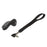 80cm Extended Handheld Selfie Monopod Pole with Wrist Strap for GoPro Hero 4/3+/3/2/1 - Black - 6