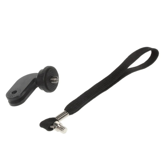 80cm Extended Handheld Selfie Monopod Pole with Wrist Strap for GoPro Hero 4/3+/3/2/1 - Black - 6