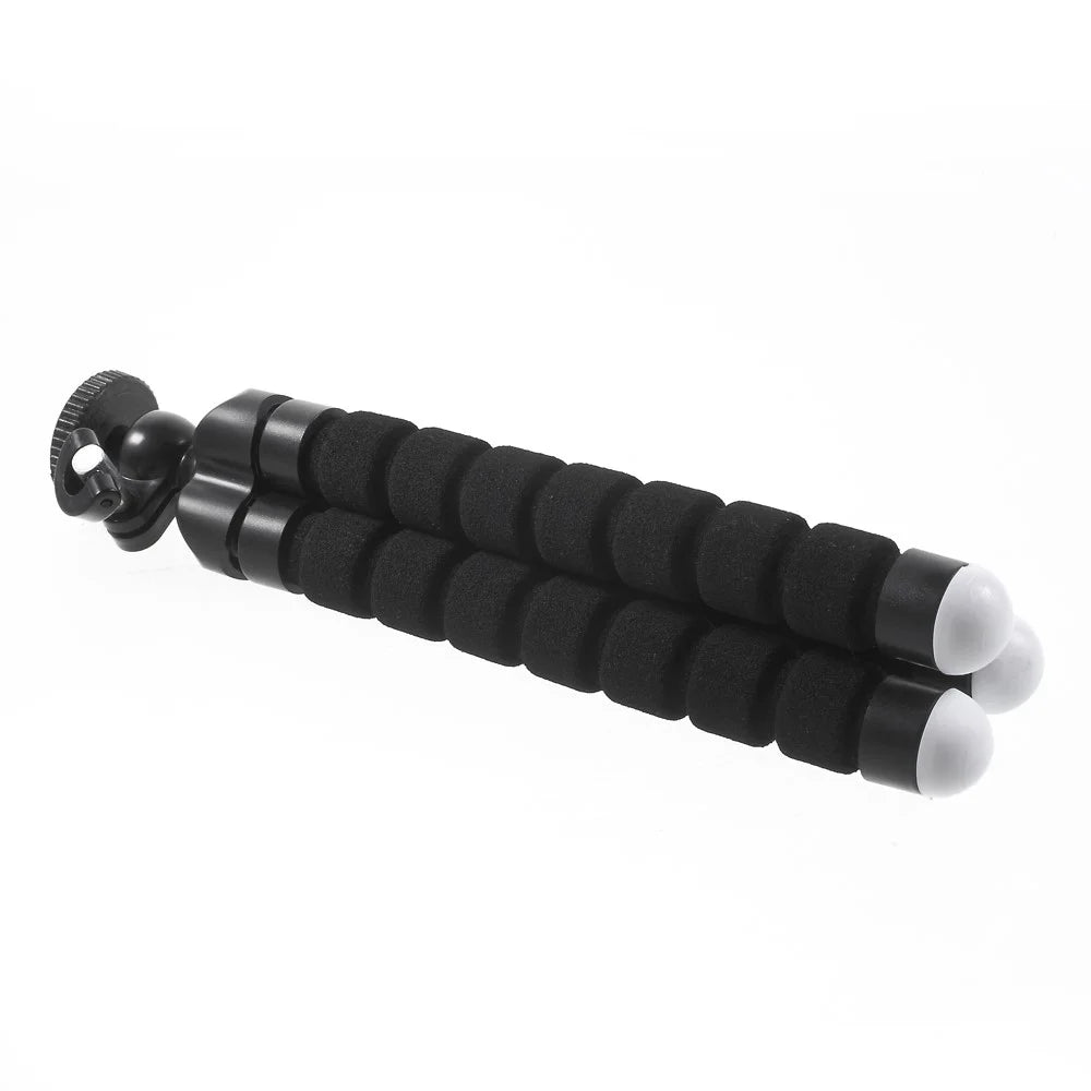 Portable Soft Adjustable Tripod Holder for GoPro Hero 4/3+/3/2/1 SJ4000/5000/6000 Xiaomi Yi - Black - 5