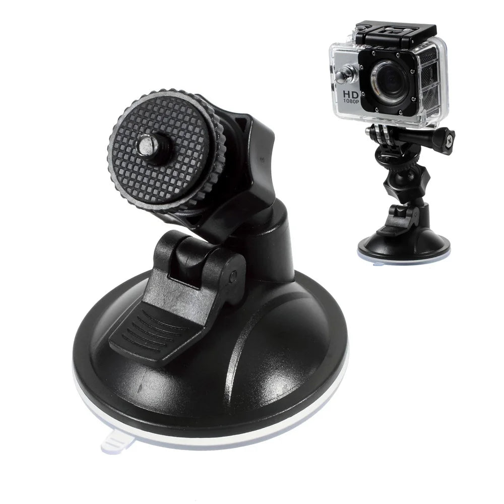 Suction Cup Car Windshield Mount for GoPro Hero 4 Session/4/3+/3/2/1 SJCMA SJ5000+/5000 WiFi/5000/4000+/4000 WiFi/4000/3000/2000/1000/M10 WiFi/M10 Xiaomi Yi - 1