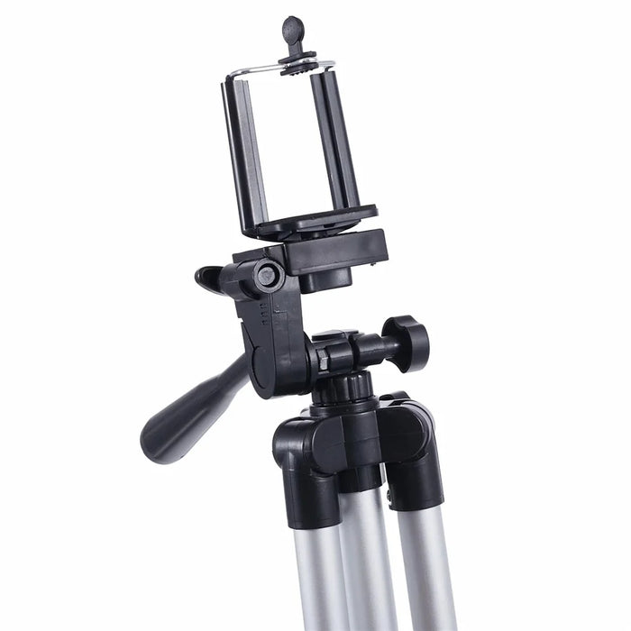 Retractable Aluminum Alloy Tripod Mount Stand for DSLR Camera / Phone / Fishing Flashlight - 6