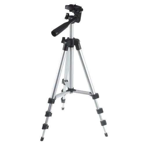 3110 Retractable Aluminum Alloy Tripod Mount for GoPro / DSLR Camera - 1