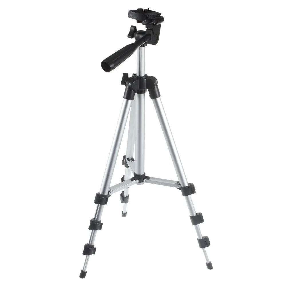 3110 Retractable Aluminum Alloy Tripod Mount for GoPro / DSLR Camera - 1