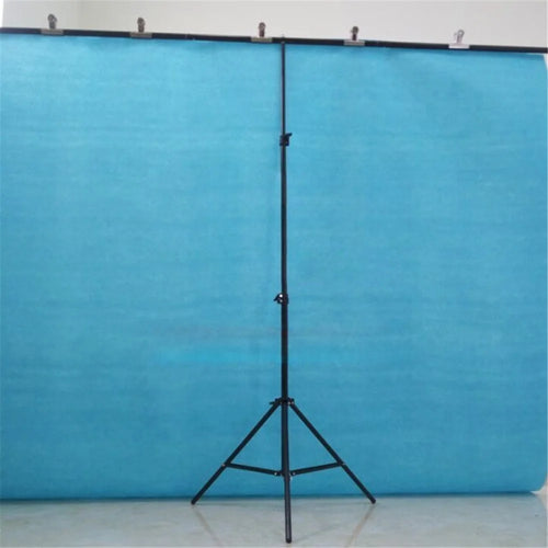 Photography 200x200CM PVC Backdrop Background Support Stand System T-Frame Stand Kit - Black - 1