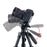 ZOMEI Q100 Portable Aluminum Alloy Mini Travel Camera Tabletop Tripod Lampstand - Black - 5