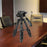 ZOMEI Q100 Portable Aluminum Alloy Mini Travel Camera Tabletop Tripod Lampstand - Black - 6
