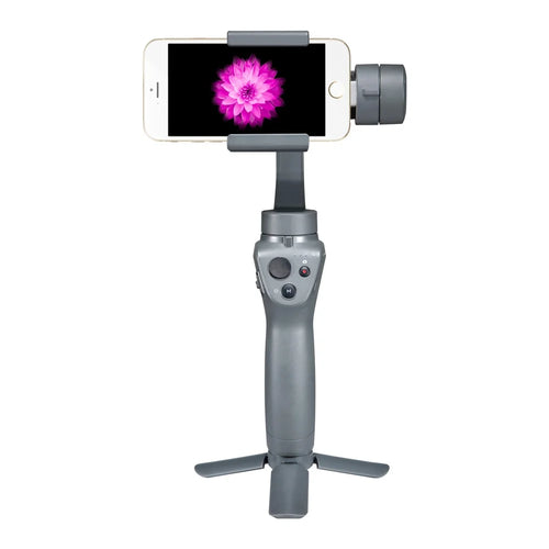 LDX-128 Foldable Mini Tripod Gimbal Stand for DJI OSMO3 DSLR Digital Cameras - Grey - 1
