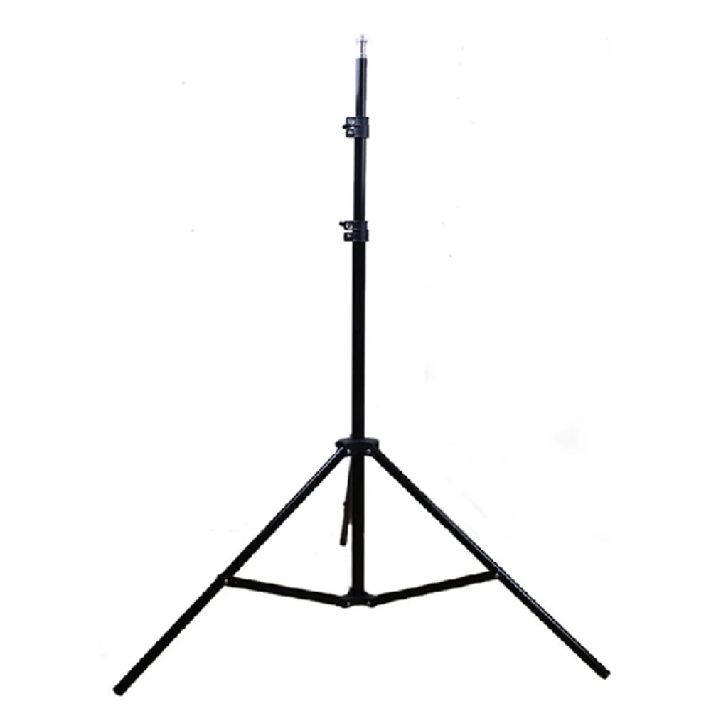 KAYLYPS 2m Aluminum Alloy Tripod Stand Tripod with 1/4 Screw Head for Photo Studio Flashes Photographic Lighting Softbox - 3