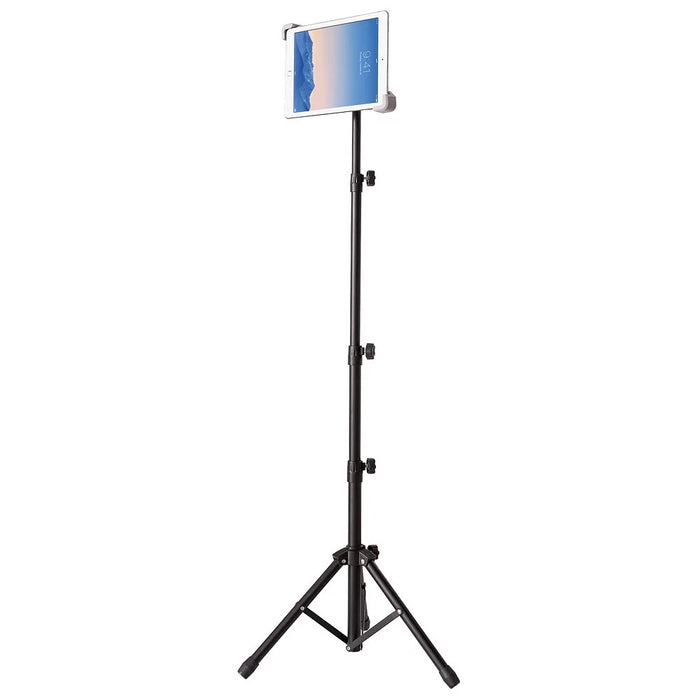 Adjustable Floor Tablet Tripod Stand Mount Holder Stronger Aluminum Alloy 4-Sections Design for iPad/iPad Mini/Samsung Galaxy Tab, within 7-11 Inch - 3