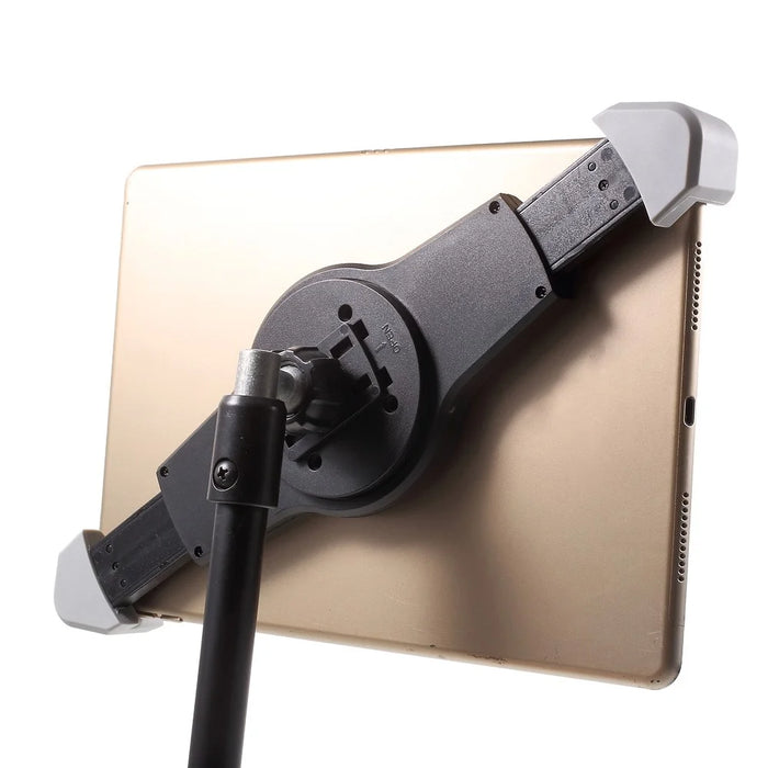 Adjustable Floor Tablet Tripod Stand Mount Holder Stronger Aluminum Alloy 4-Sections Design for iPad/iPad Mini/Samsung Galaxy Tab, within 7-11 Inch - 7